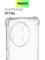 Чехол BROSCORP для Honor X9 (арт. HW-HX9-HARD-TPU-TRANSPARENT)
