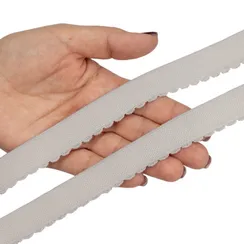 Резинка отделочная светло-серая 20 мм (цв. 166), 605/20