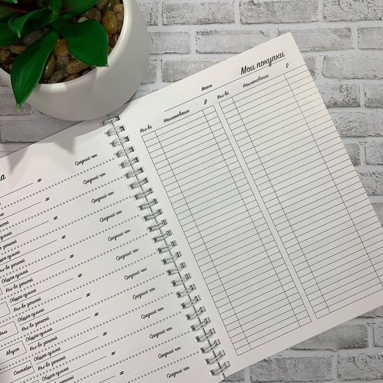 Планер для бьюти мастера №3.3 в комплекте 2 шт.