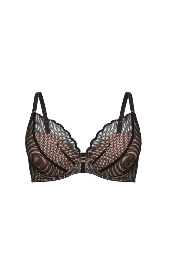 Бюстгальтер Chita P-UP Czarny