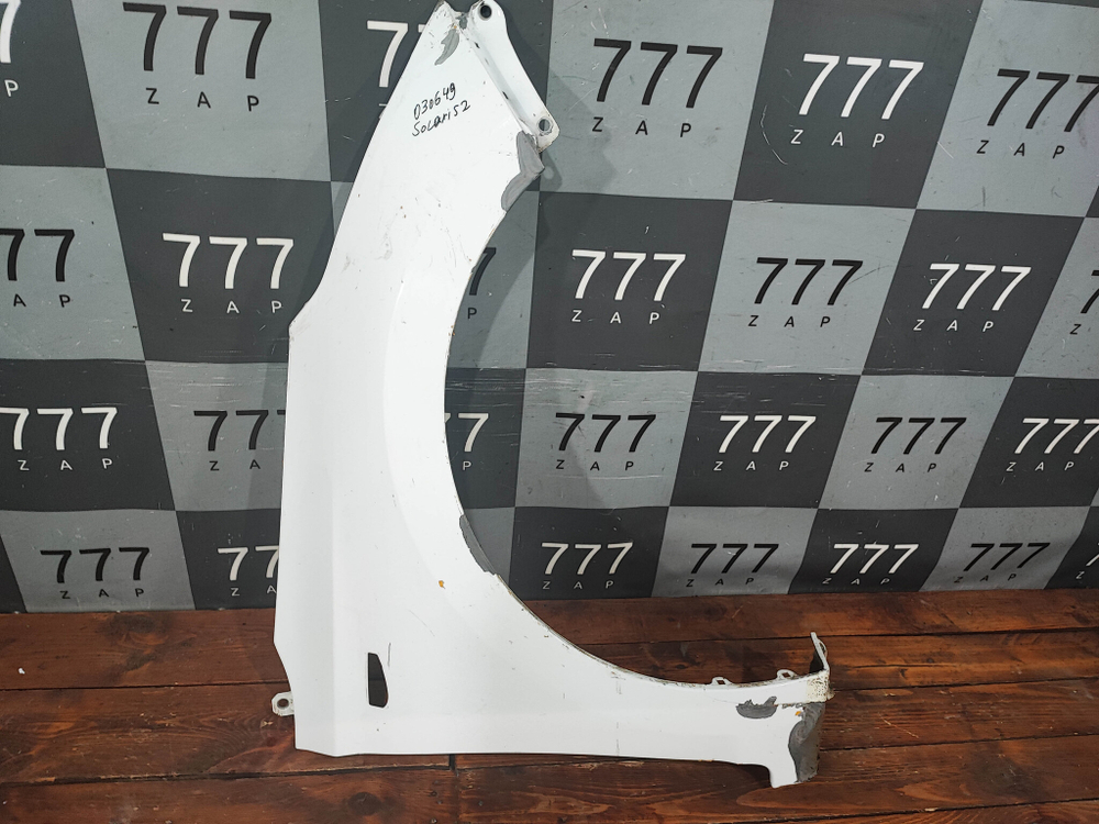 Крыло переднее правое Hyundai Solaris 2 (HCR) 17-нв Б/У Оригинал 66321F9000