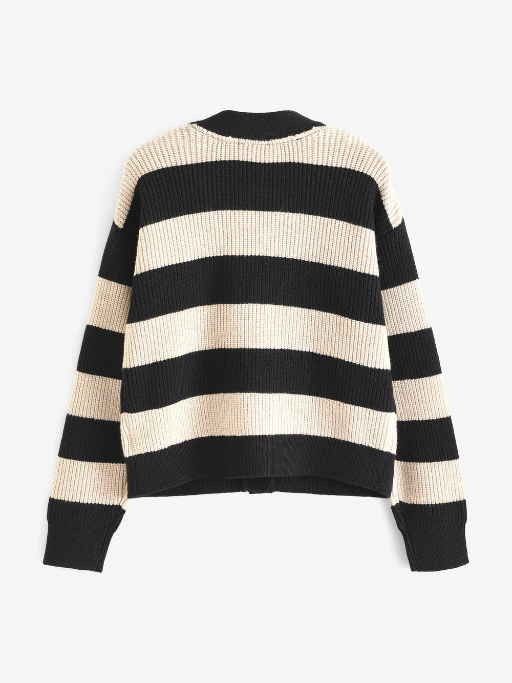 Кардиган для девочки Next Q87-995, Черный, Кремовый