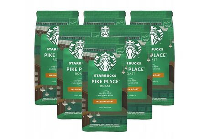 Кофе в зернах Starbucks Pike Place Roast 200 г * 6