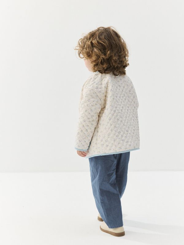 Куртка стеганая на кнопках 