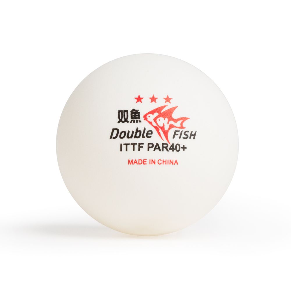 Мяч для настольного тенниса DOUBLE FISH PARIS 2024 Olympic Games 3***, PAR40+, ITTF Approved, 6шт.