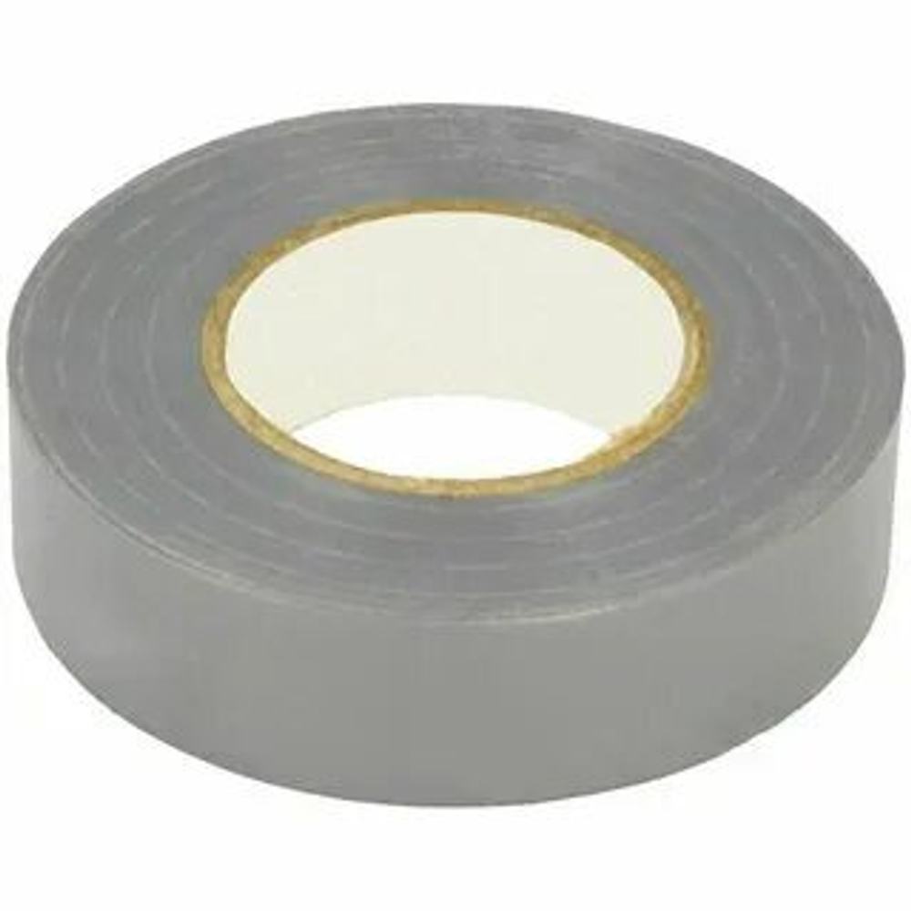 Изолента 19См*20М 15С серебристый (10шт) новинка