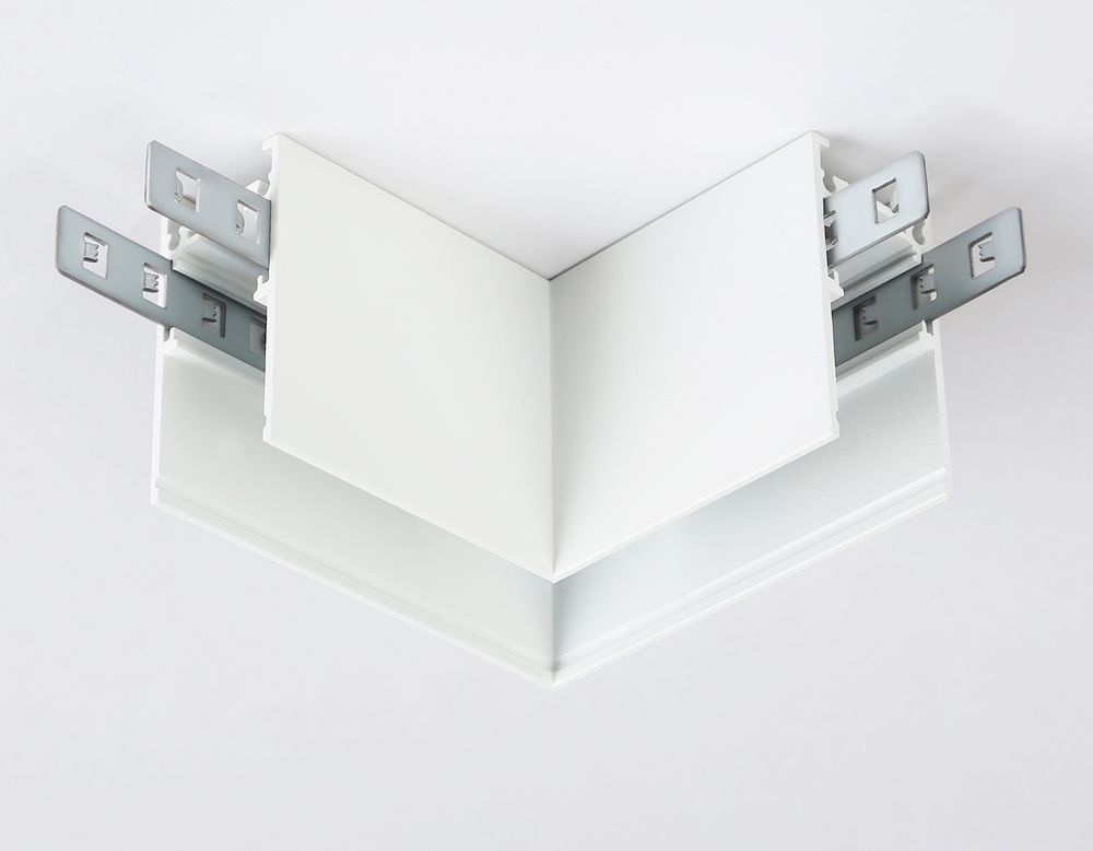 Ambrella Коннектор угловой для накладного шинопровода Magnetic 20mm 48V Track System GL3369