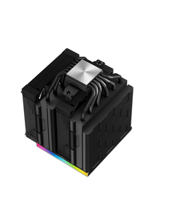 DEEPCOOL AK620 DIGITAL LGA20XX/1700/1200/115X/AM5/AM4 (8шт/кор, TDP 260W, PWM, DUAL Fan 120mm, 6 тепл. трубок, черный) RET