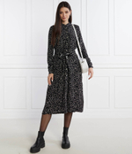 Платье с ремешком DITSY BELTED Tommy Jeans - черный(DW0DW17419)