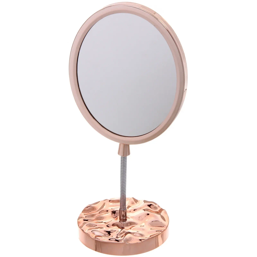 Зеркало настольное «ЭЛАНТРА», овал, цвет золото, 30,5*14,5