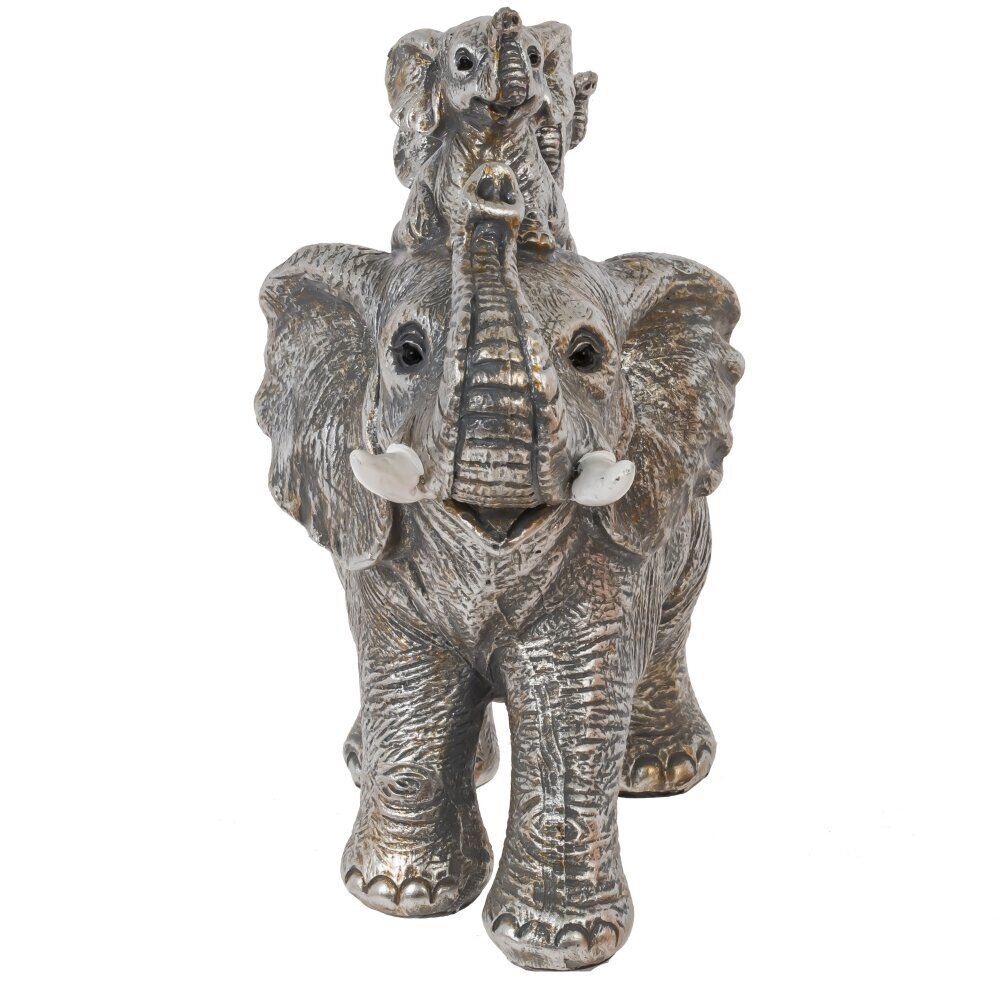 GAEM Фигурка декоративная "Слоны", L16 W8 H16 см