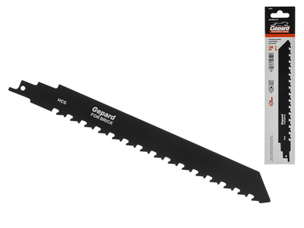 Пилка сабельная по кирпичу S 240мм (1 шт.) GEPARD