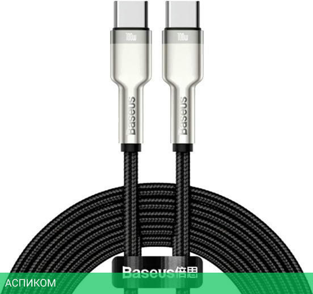 Кабель Baseus Cafule 1m Black (CATJK-C01)