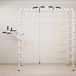 Спортивный комплекс Sv Sport П 403 (Турник/Брусья/Канат/Кольца/Лестница)