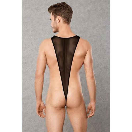 Мужское боди черное Doreanse 3014