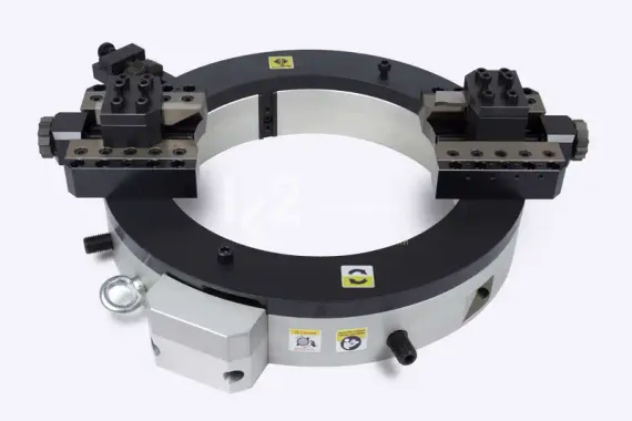 Разъёмный труборез и фаскосниматель ТВС-762 с электроприводом