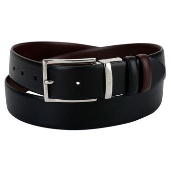 Ремень мужской Piquadro Modus черно-коричневый из натуральной кожи (CU4209MO/NM)