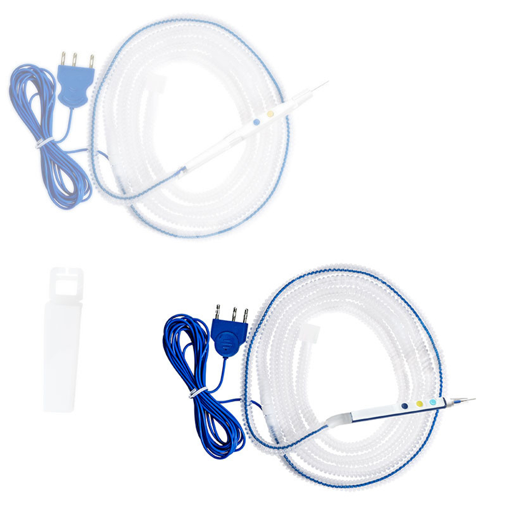 Держатель 2-кнопочный с электродом-ножом одноразовый для системы дымоудаления BOWA SHE SHA кабель 3м, стерильный (20 шт/уп)