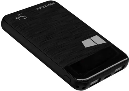 Внешний аккумулятор 5000 mAh 2USB More Choice PB33-05 Black