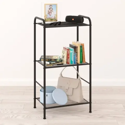 Стеллаж «Валенсия 13» (VALENCIA 13 Shelf rack) цвет черный