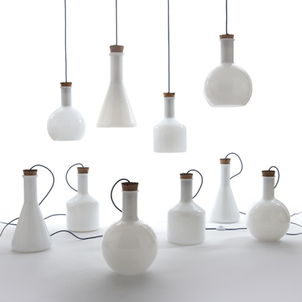 Подвесной дизайнерский светильник  Labware Conical by Benjamin Hubert