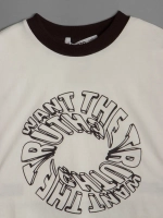 Белая футболка для мальчика в школу