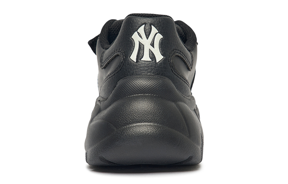 Children's MLB Big Ball Chunky casual Fashion Velcro daddy shoes black