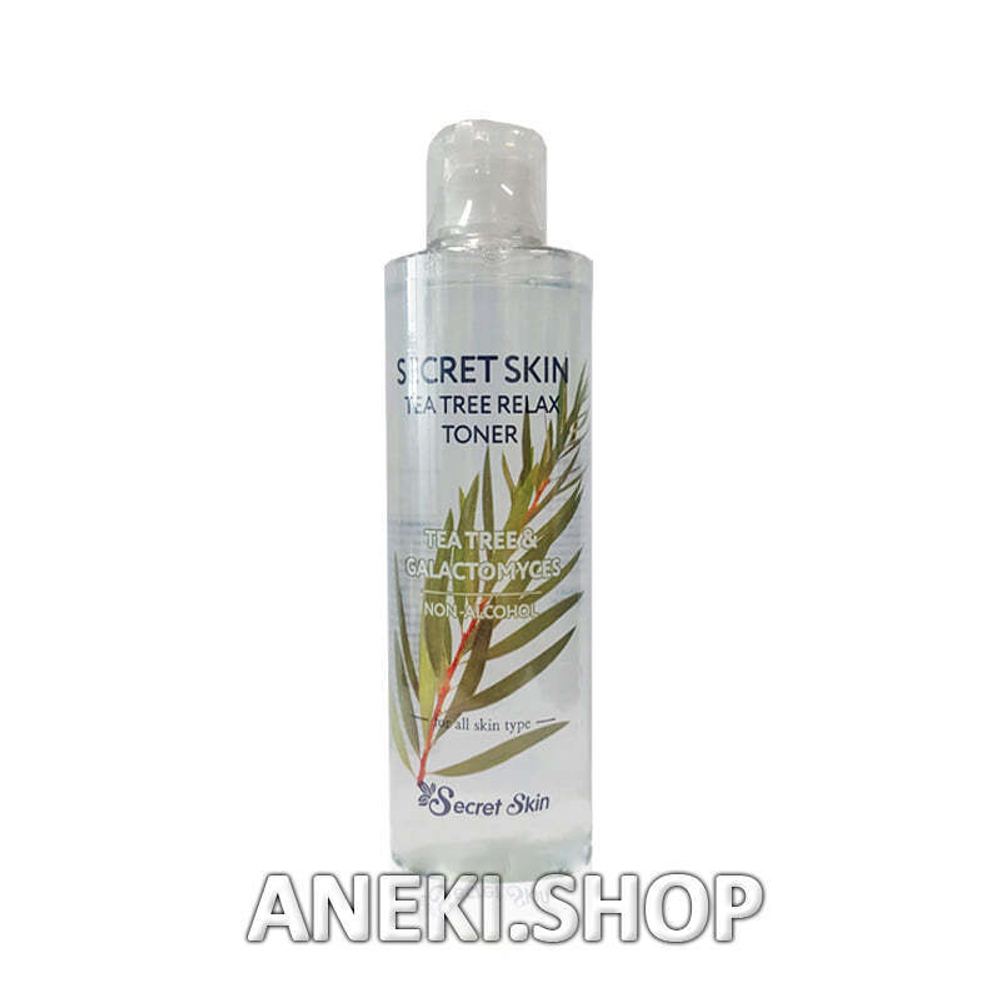 Тонер с экстрактом чайного дерева и галактомисиса 250 мл Secret Skin