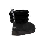 Сапоги UGG Classic Mini Fluff Quilted Boot, 1098533-BLK