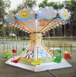 Цепочная Карусель Ветерок 4 грузоподъемность 50 кг/место