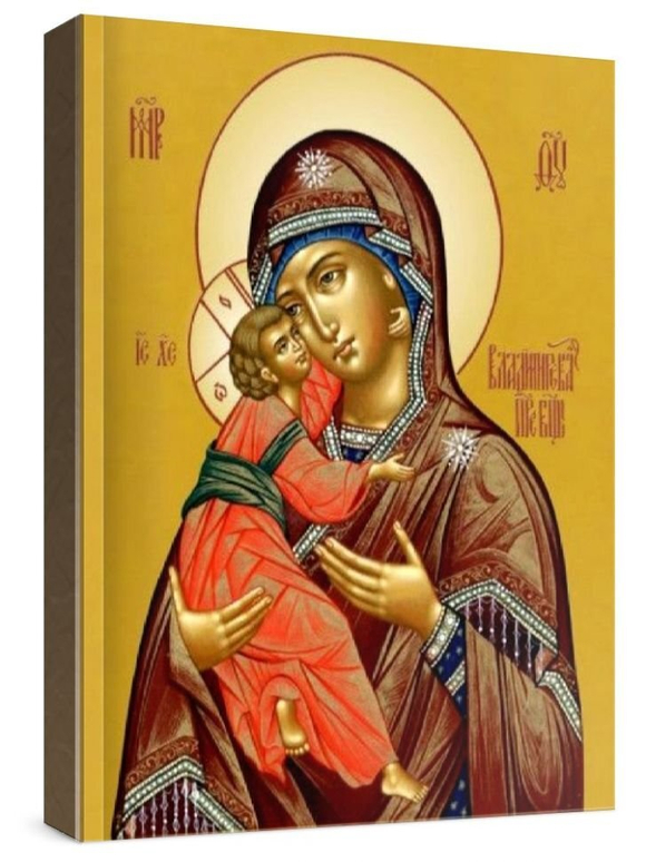 Владимирская икона БМ (рукописная на заказ)