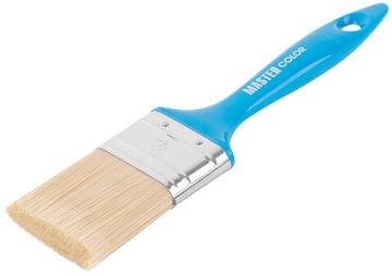 Кисть флейцевая, толщ. 14 мм, ПЭТ-щетина, нерж. обжим, пласт. ручка, ширина 50 мм