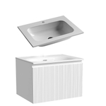Тумба с раковиной Sancos CODE CD60W/CN7011 60 белая