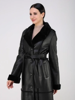 Дубленка зимняя натуральная длинная