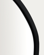 Зеркало Tebel черное металлическое 85 x 93,5 см