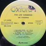 Yardbirds ‎– Five Live Yardbirds (Италия 1980г.)