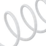 USB-A - USB-C Кабель Baseus Gem Charging+Data 100W 2m - Moon White