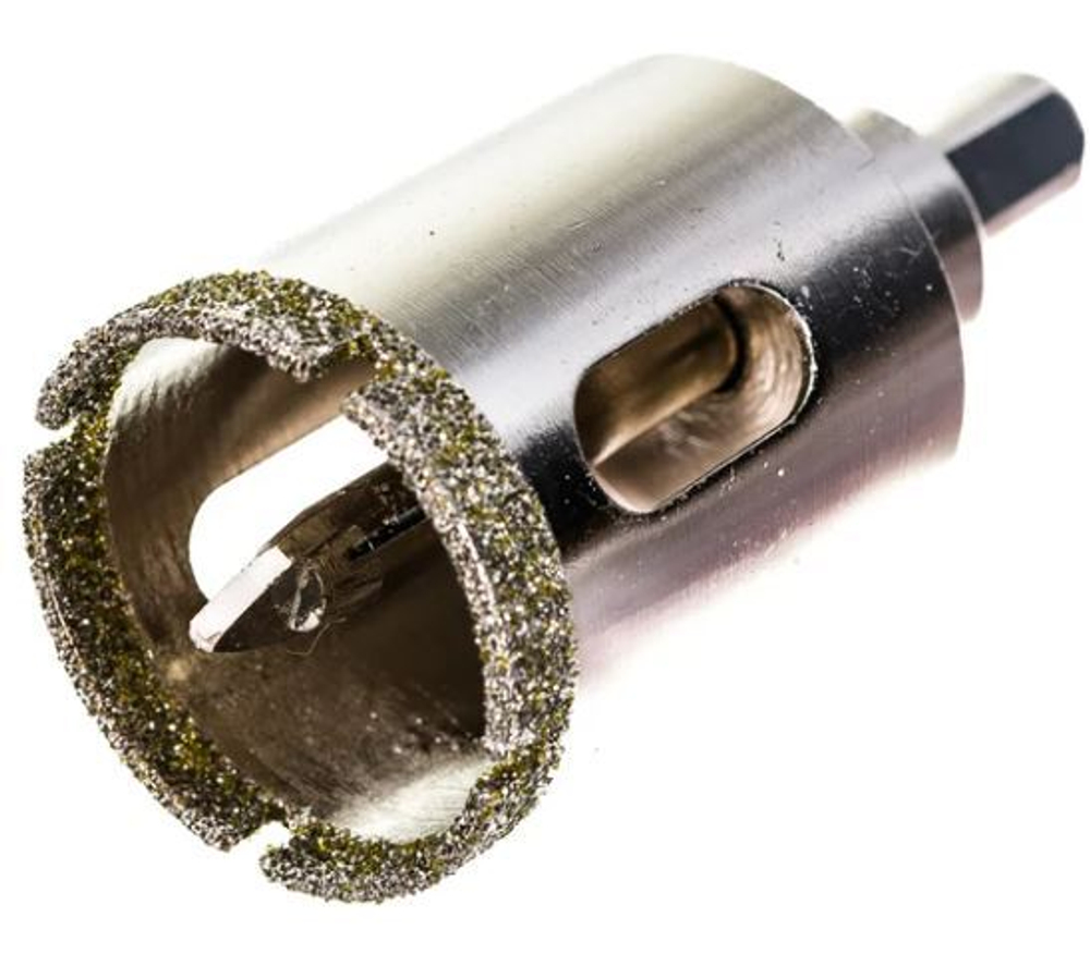 Коронка алмазная по керамике и кафелю 32 мм. С центрирующим сверлом TRIO-DIAMOND 400032