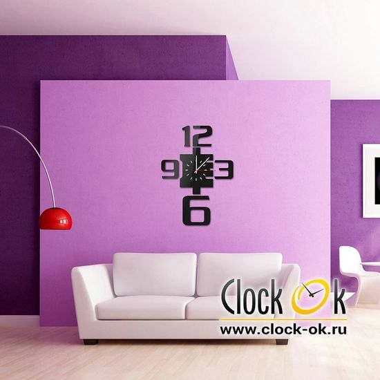 Настенные часы Большие цифры