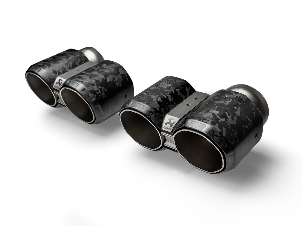 Akrapovic Насадки (Chopped Carbon) выхлопной системы Evolution Line (Titanium) BMW M3 (G80) / M4 (G82) / M2 (G87) TP-CT/73/CF