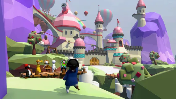 PS4 Human: Fall Flat Dream Collection (Б/У, Русские субтитры, CUSA-07208)