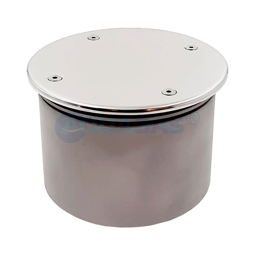 ВЗ.625.2/1 Водозабор с антивихревой крышкой д.165х100 2,5" (наружн.) пленка AISI-316