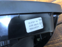 Зеркало левое 17 Pin (9+8) Peugeot 3008 2 16-нв Б/У Оригинал 98261657XT