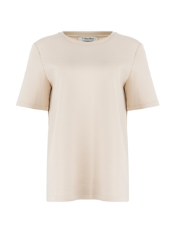 MAX MARA футболка - бежевый
