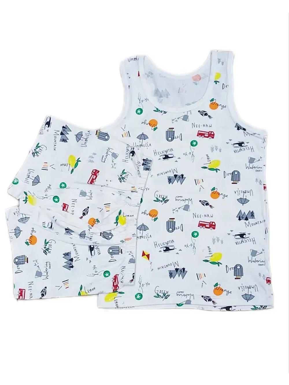 Комплект майка и боксеры для мальчика хлопок.