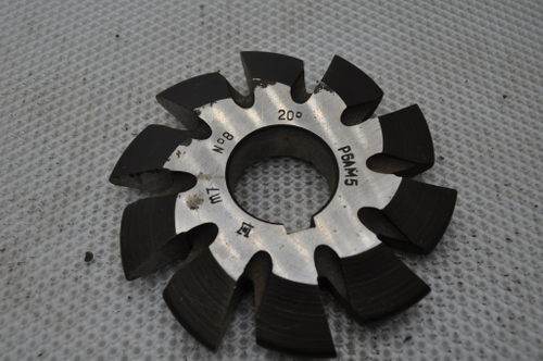 Фреза модульная М7 №8 (Р6АМ5) z=10