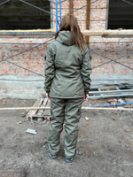 Женская горка Валькирия флис / осень-зима / олива