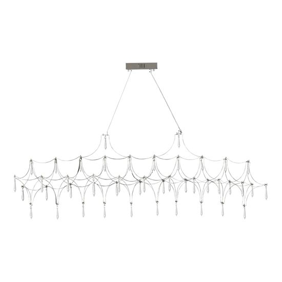 SL6603.103.23 Светильник подвесной ST-Luce Хром/Прозрачный LED 1*23W 4000K GRAVETTA