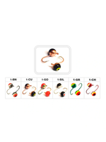 Мормышка Helios вольфрамовая Шар с ушком 3мм 0,30гр Sil крашеная по гальванике (MW-2830-1-Sil)