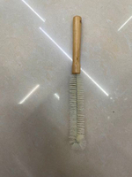 Ершик для мытья бутылок с деревянной ручкой 30 см.